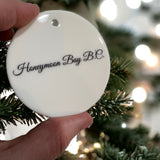 My Favourite Colour is Christmas Lights Christmas Ornament