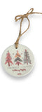 BoHoHoHo Style Holiday Ornament Trio