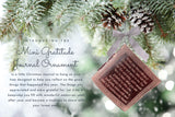 Gratitude / Appreciation Christmas Ornament