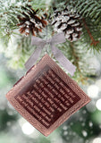 Gratitude / Appreciation Christmas Ornament
