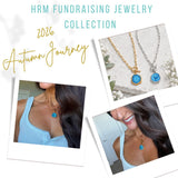 HRM Autumn 2026 Journey Turquoise Agate Paperclip Necklace