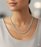 HRM Autumn 2025 Journey Amazonite layered necklace