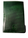 Green Leather Tree Journal Cover Large 7” x10”